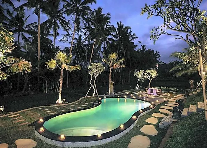 ロッジ Keraman Ubud Kelusa